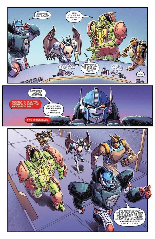 Transformers Beast Wars Issue No. 8 Comic Book Preview  (5 of 9)